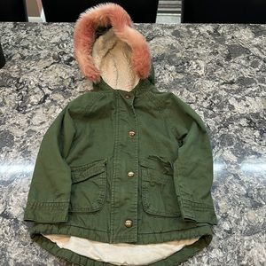 Old Navy green 4T jacket with hood